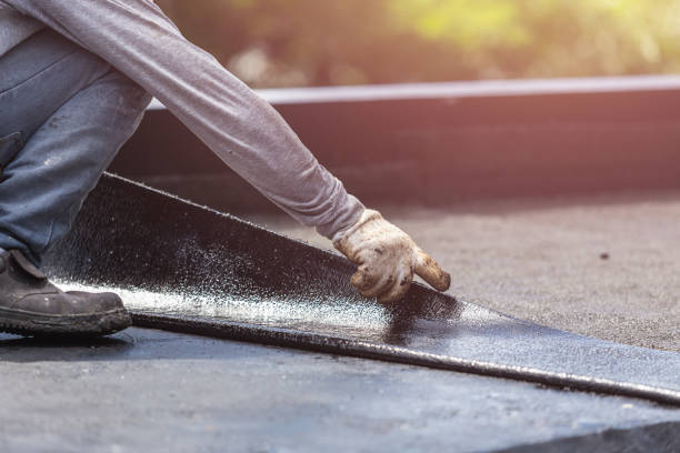 Professional Emergency Waterproofing technician working in Hales Corners, WI